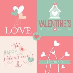 Banner San Valentino Vintage