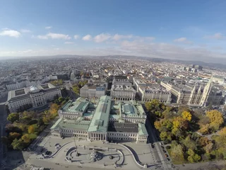 Gordijnen Austrian Parliament in Vienna © aarstudio