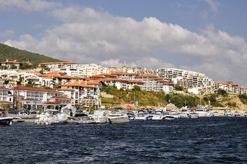 View of Saint Vlas's coast