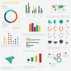 Abstract digital illustration Infographic.