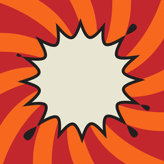 Comic style background, vector