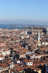 Views of Venice from the Saint Mark Bell Tower