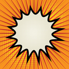 Comic style background, vector