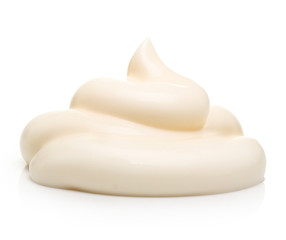 Cream isolated