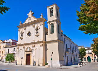 Church of Carmine. San Severo. Puglia. Italy.