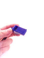 笛を吹く・審判