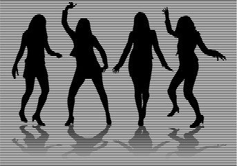 Women silhouettes