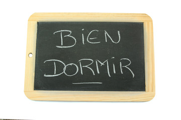 Obraz premium ardoise bien dormir