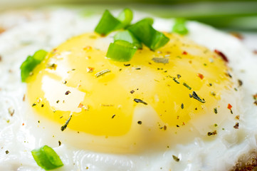 Fried eggs