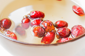 Rose hip tea