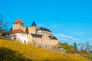 Fototapeta na wymiar Schloss Eberstein, Gernsbach Obertsrot, Schwarzwald, Baden-Würt