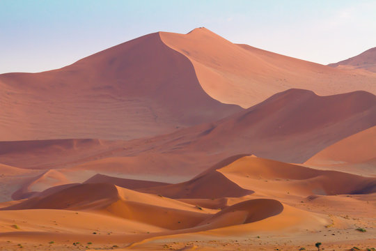 Vast sand dunes of Sossusvlei