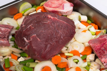 Rinderbraten im Bräter