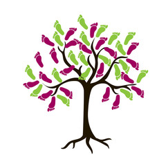 Fototapeta premium abstract tree