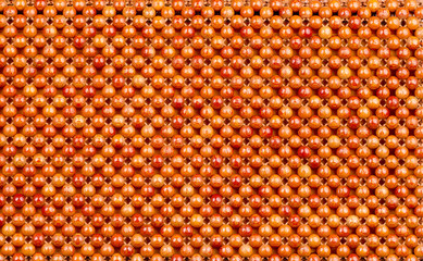 Orange Bead Texture background