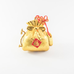 Golden stuff Chinese decoration for chinese new year