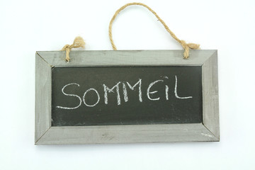 ardoise sommeil