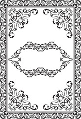 Victorian design elements and page decoration
