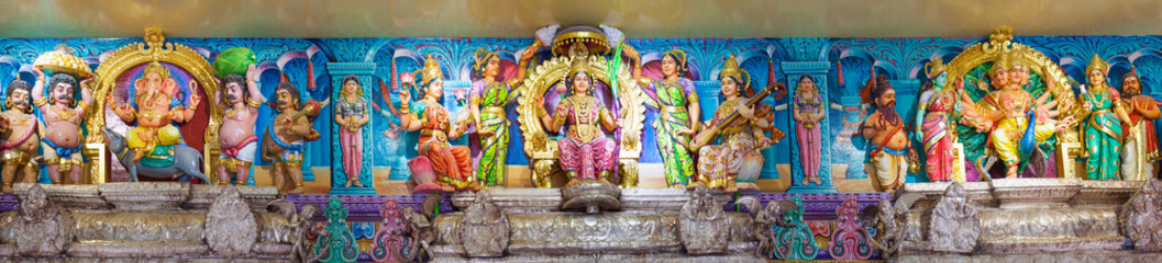 Naklejka premium Świątynia Sri Veeramakaliamman