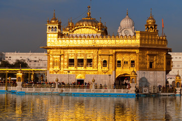 Golden Temple in Amritsar. India