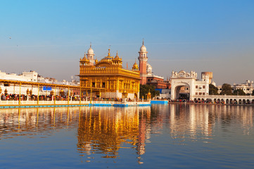 Golden Temple in Amritsar. India