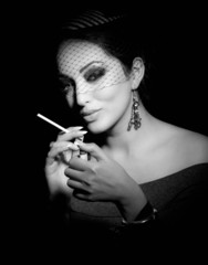 Obraz premium Smoking