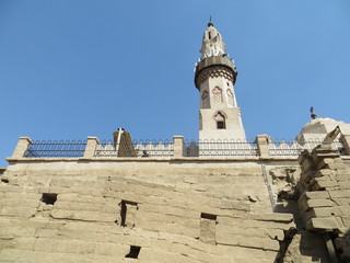 Fototapeta premium Mosque in Luxor temple