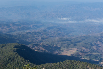 Obraz premium View point in nature, Thailand