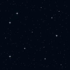 Obraz premium Seamless night sky