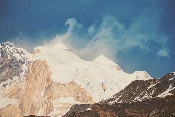 Fototapety  instagram filter Himalaya mountains