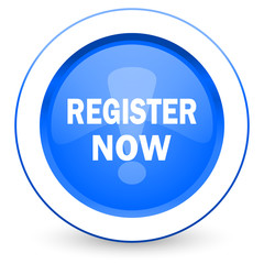 register now icon