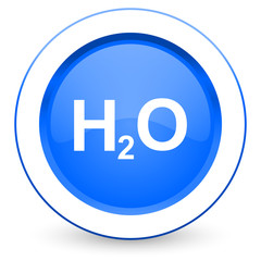 water icon h2o sign