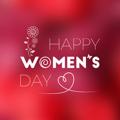 March 8. International Women's Day