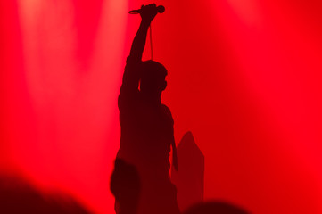 Silhouette on Stage