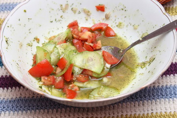 Frischer Salat