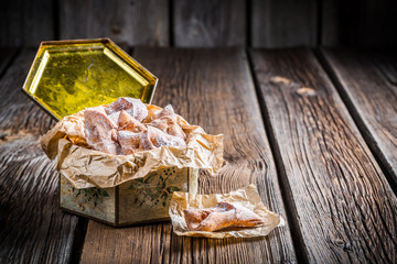 Sweet angel wings in vintage box