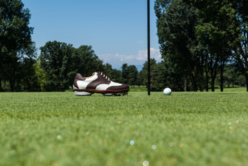 golf course on the lake - Varese