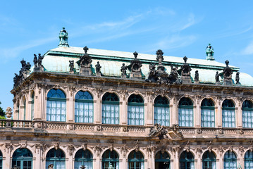 Naklejka premium Zwinger palace (Dresden, Germany)