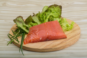 Salmon fillet