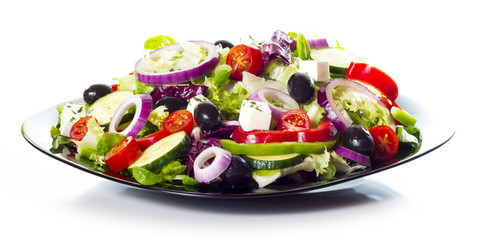 Plato de ensalada completa