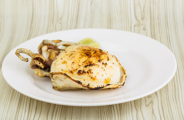 Grilled cuttlefish