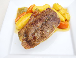 boeuf carottes en sauce