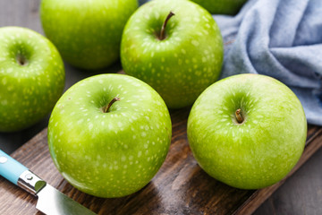 Green apples