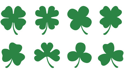 Four and Three Leaf Clovers - 77962996