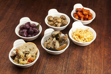 Traditional spanish Tapas