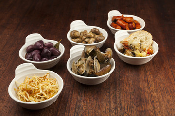 Traditional spanish Tapas