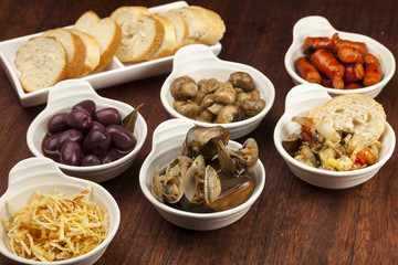 Traditional spanish Tapas