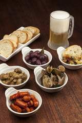 Traditional spanish Tapas