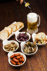 Traditional spanish Tapas