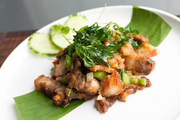 Thai Crispy Pork Meal
